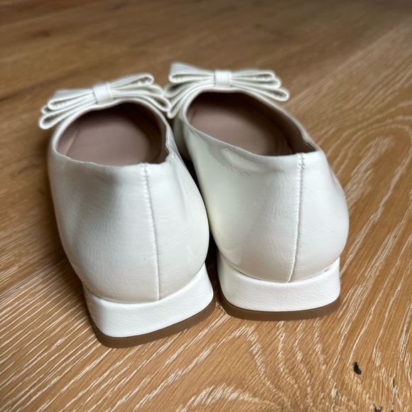 Journee Collection OPHELIA LOW BLOCK BALLET FLATS FAUX LEATHER - Picture 9 of 9